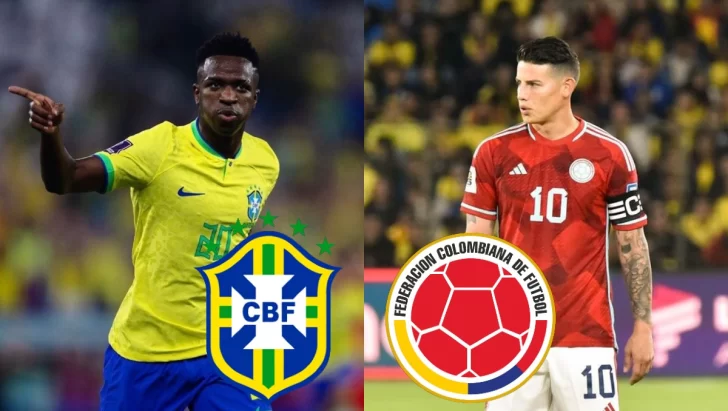 Colombia y Brasil debutan en la Copa América 2024: horario, TV y formaciones