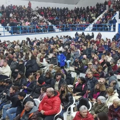 Gran convocatoria en el Encuentro de Sanación y Liberación de Leda Bergonzi en Caleta Olivia