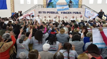 Celebraron misa en homenaje a las mujeres que trabajan en los comedores