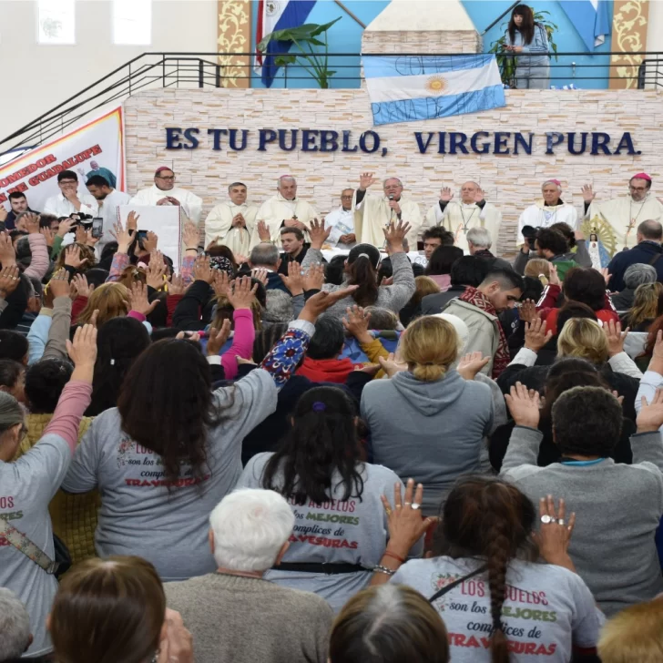 Celebraron misa en homenaje a las mujeres que trabajan en los comedores