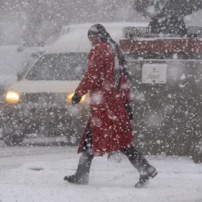 Copiosa nevada en El Calafate: qué clima se espera este sábado 25 de octubre