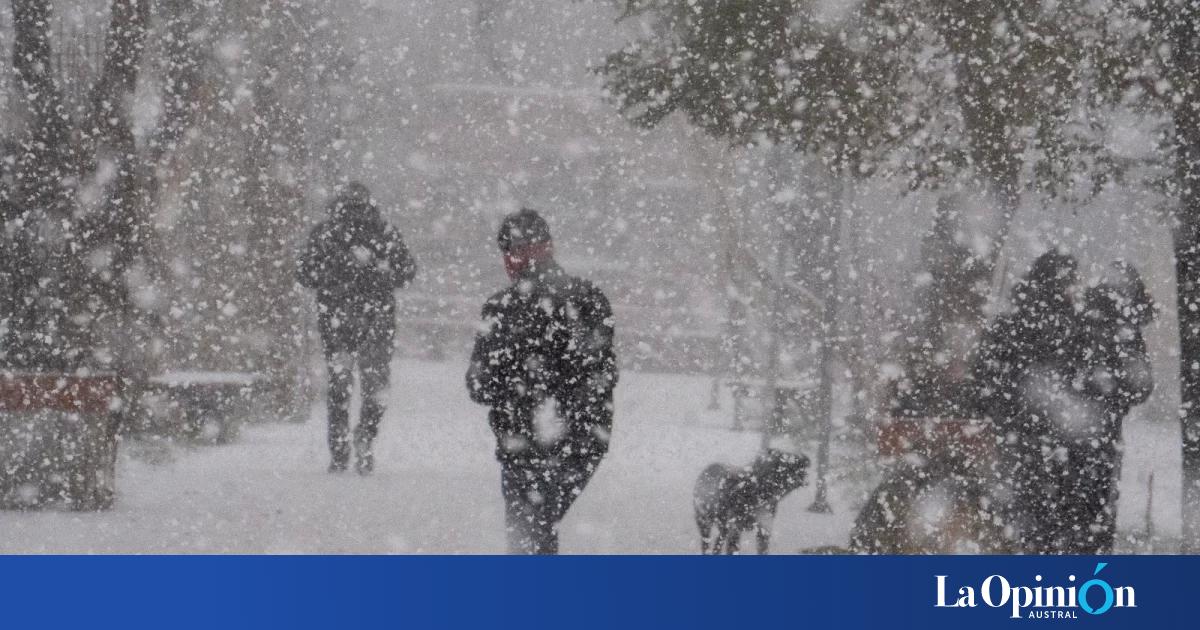 Alerta por fuertes nevadas en Santa Cruz para este jueves: qué zonas afectará
