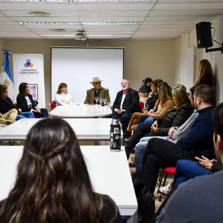 Macharasvilli recibió a 20 jóvenes líderes que participan de una formación del Consejo Federal de Inversiones