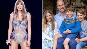 La foto de Taylor Swift junto al príncipe William y sus hijos que revolucionó las redes