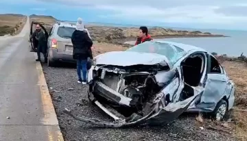 Un argentino murió tras volcar en la ruta a Monte Aymond 