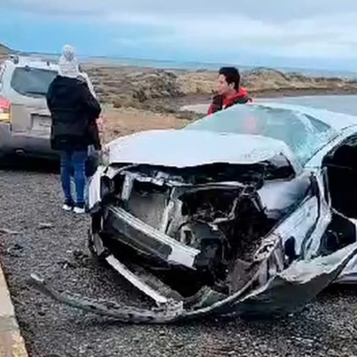 Un argentino murió tras volcar en la ruta a Monte Aymond 