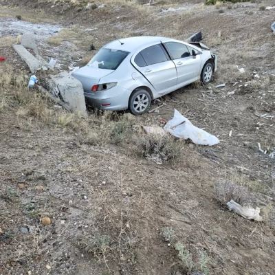 Un hombre derivado tras despiste en la Ruta 3 a raíz de la escarcha