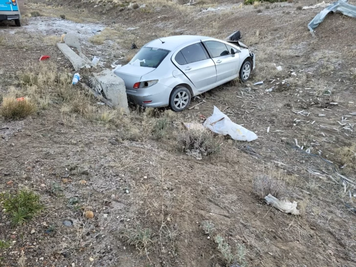 Un hombre derivado tras despiste en la Ruta 3 a raíz de la escarcha