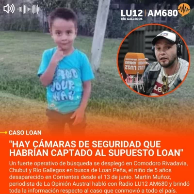 Caso Loan: “Hay cámaras de seguridad que habrían captado al supuesto Loan”