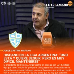 La continuidad de Hispano en la Liga Argentina: “Uno está y quiere seguir, pero es muy difícil mantenerse”