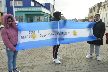 Marcha Federal por su aparición: Río Gallegos se sumó al pedido de justicia por Loan Peña