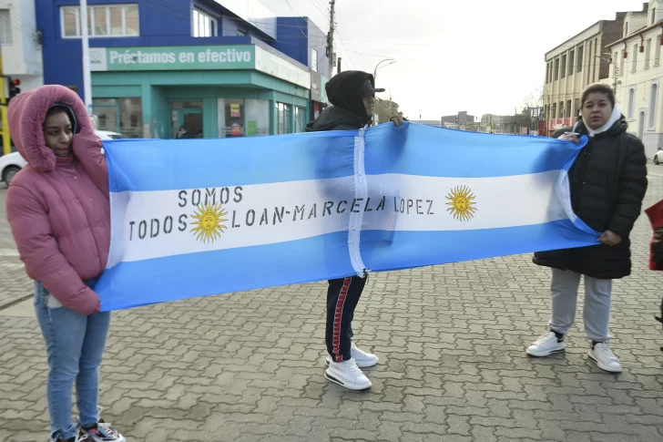 Marcha Federal por su aparición: Río Gallegos se sumó al pedido de justicia por Loan Peña