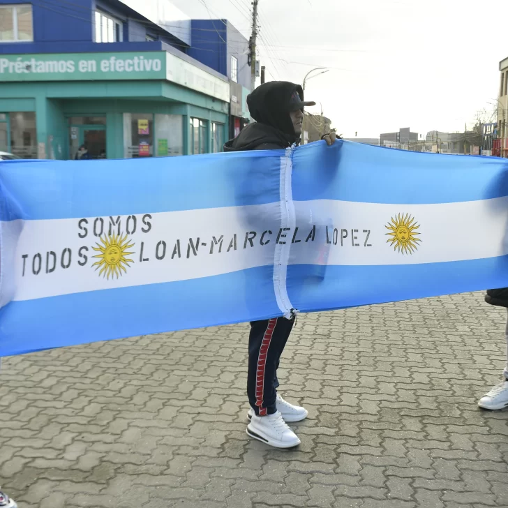 Marcha Federal por su aparición: Río Gallegos se sumó al pedido de justicia por Loan Peña