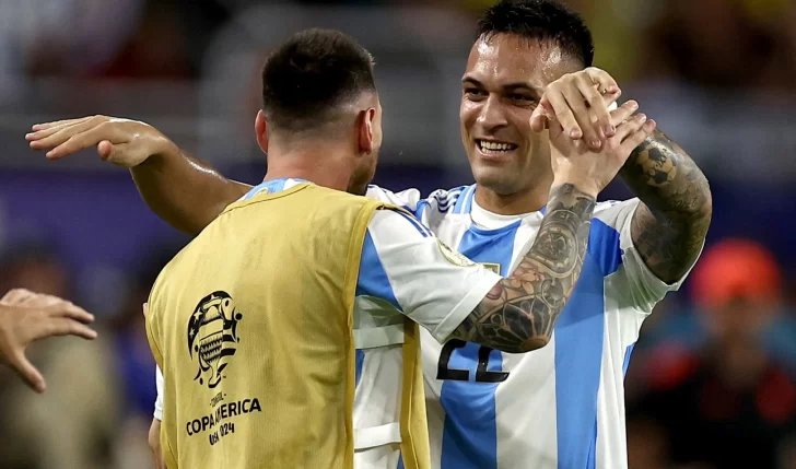 Argentina derrotó a Colombia y es bicampeona de la Copa América