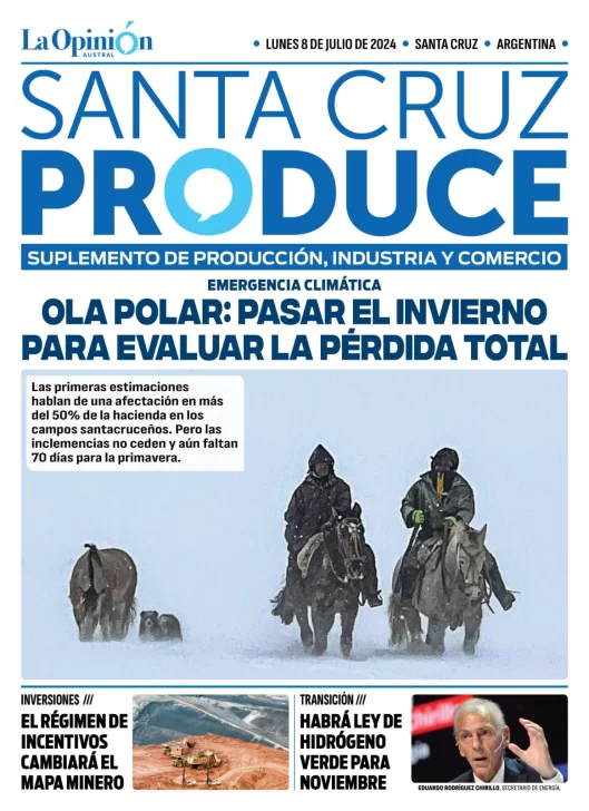 Tapa Suplemento especial de Santa Cruz Produce: Ola polar, pasar el invierno para evaluar la pérdida total