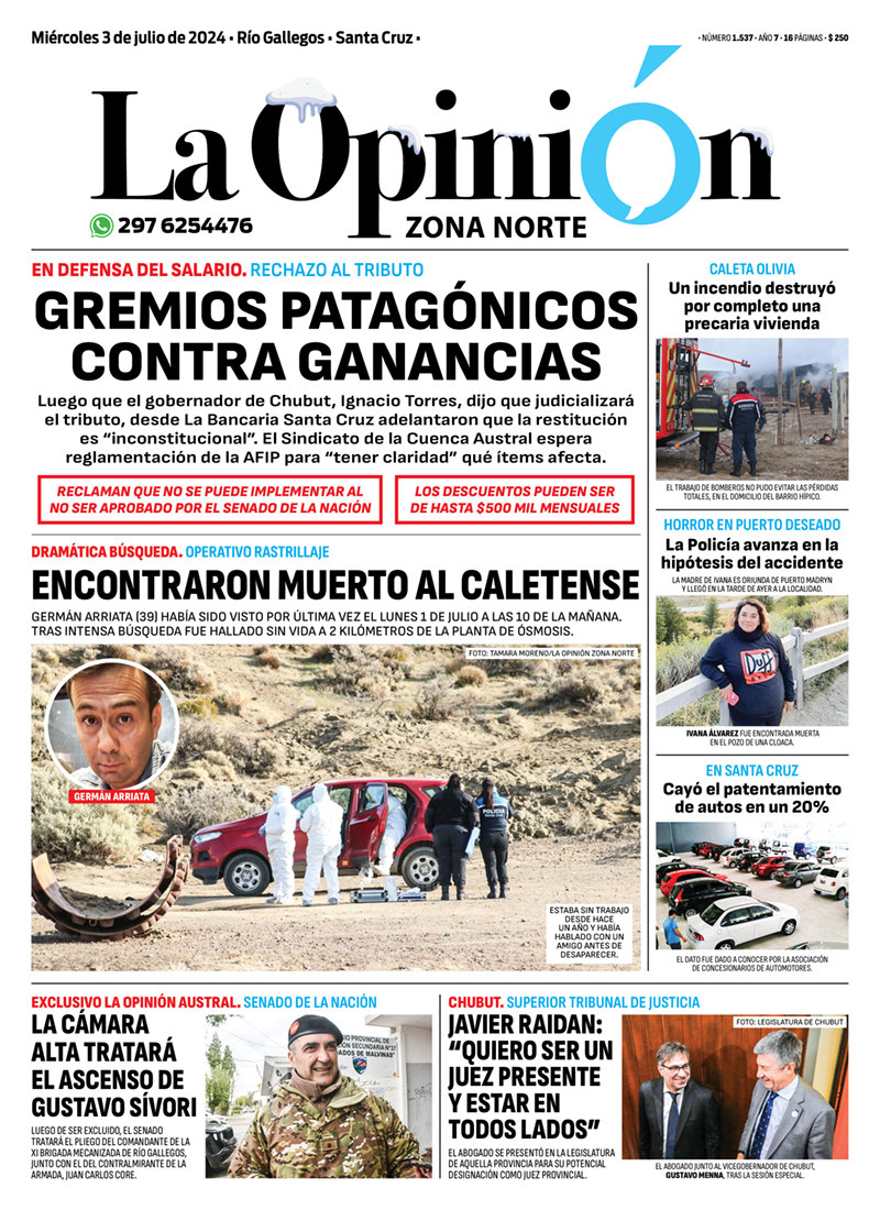 Tapa-La-opinion-zona-norte-del-miercoles-3-de-julio-de-2024-german-arriata-ganancias-javier-raidan-gustavo-sivori-529x728