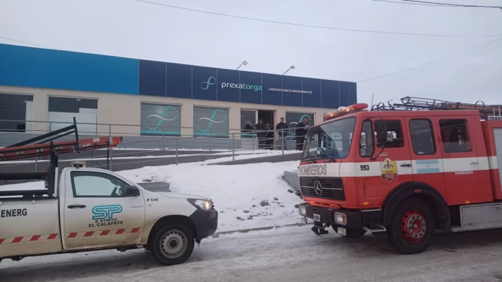 Se incendió un laboratorio de El Calafate