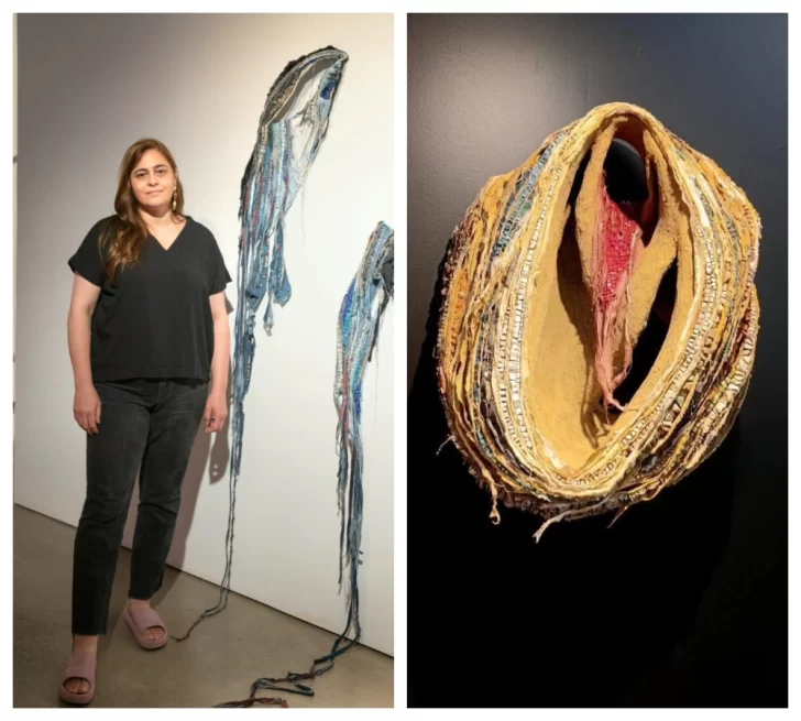 La santacruceña Alejandra Martín, la única artista de Latinoamérica en la Bienal de Mosaico Contemporáneo