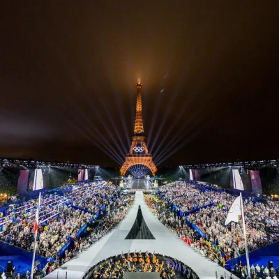 Los mejores momentos de la ceremonia inaugural de los Juegos Olímpicos París 2024