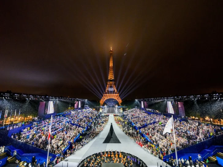 Los mejores momentos de la ceremonia inaugural de los Juegos Olímpicos París 2024