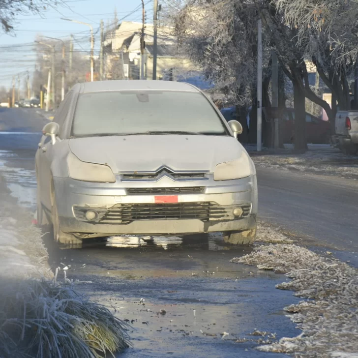 Río Gallegos registró la temperatura más baja del país
