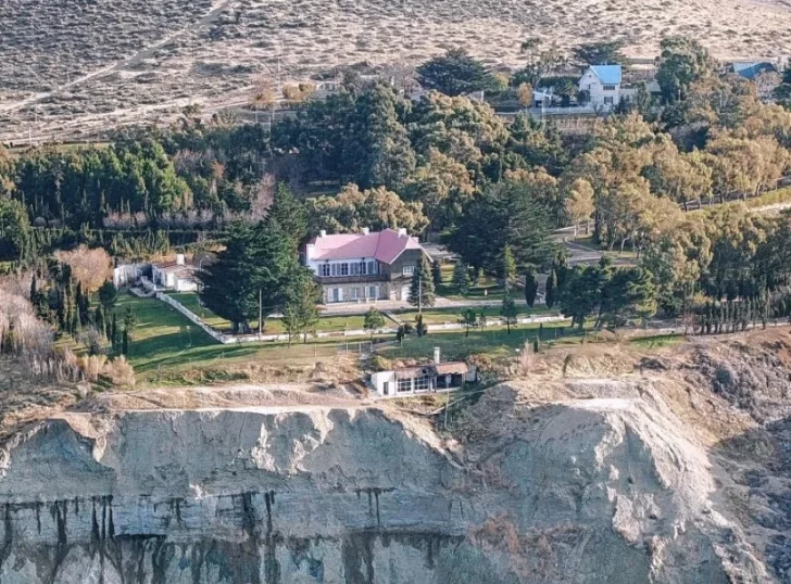 Emergencia costera en Comodoro: “Vamos a ver caer el Chalet Huergo”, aseguró un geólogo