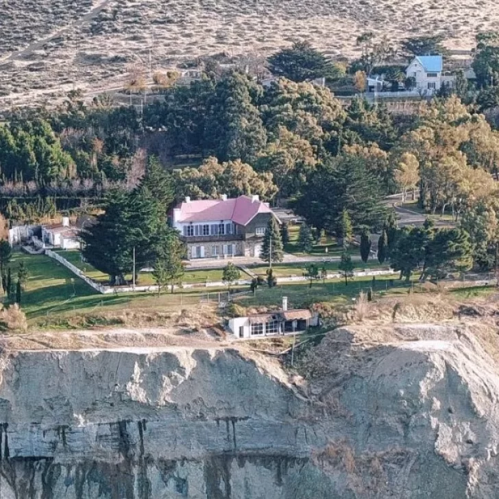 Emergencia costera en Comodoro: “Vamos a ver caer el Chalet Huergo”, aseguró un geólogo