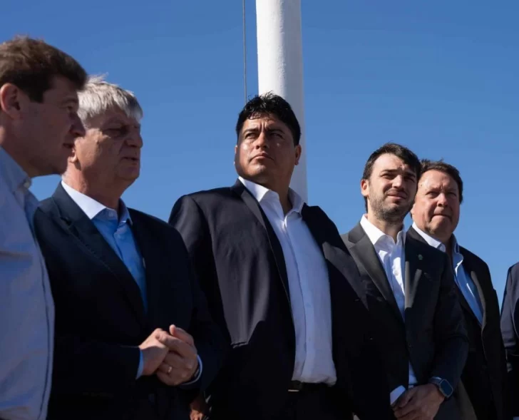 Claudio Vidal apoyó la instalación de la planta de GNL en Río Negro: “Es un paso monumental”