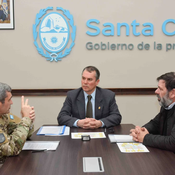 El Gobierno formalizó el acuerdo de asistencia al Ejército Argentino en el marco del COE