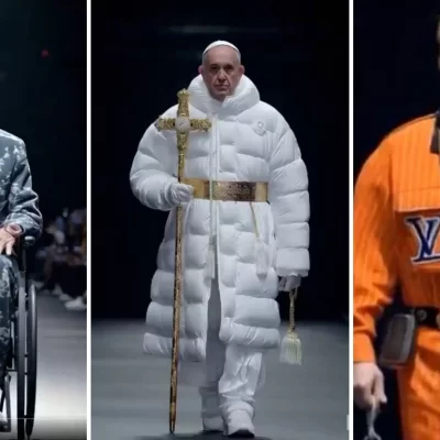 Elon Musk se burló de los líderes mundiales con un hilarante desfile de moda hecho con IA