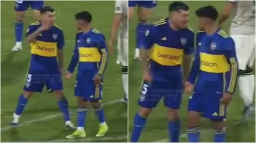 Gary Medel a los insultos con un juvenil de Boca en pleno partido: “¡Corré, la c… de tu madre!”