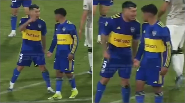 Gary Medel a los insultos con un juvenil de Boca en pleno partido: “¡Corré, la c… de tu madre!”