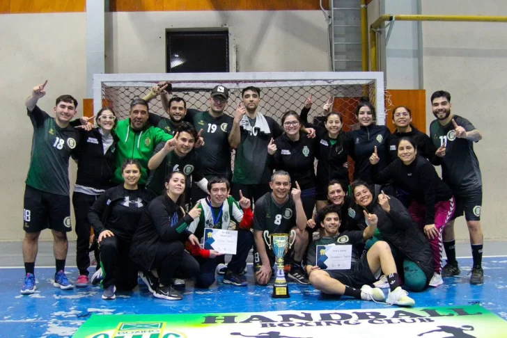 Boxing fue campeón de un torneo patagónico de handball en Río Grande