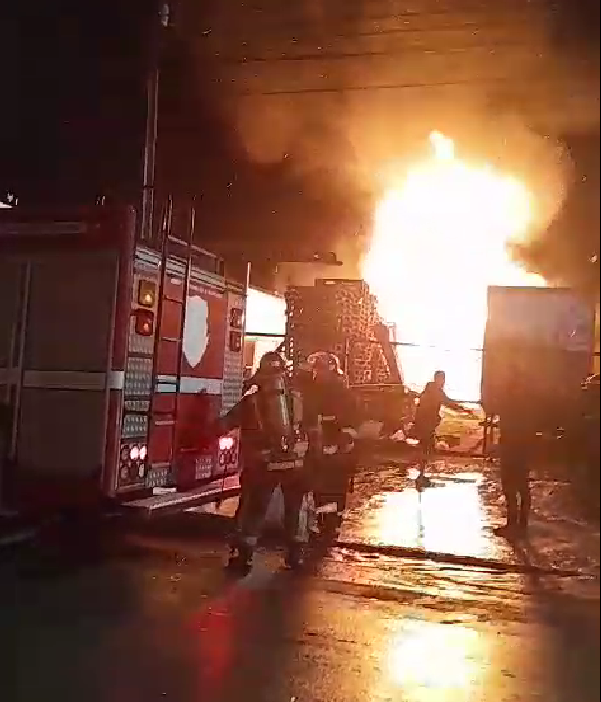 Se incendió el depósito del Ministerio de Salud de Santa Cruz