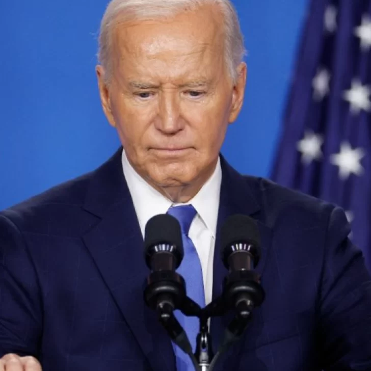 Joe Biden renunció a su candidatura para presidente de Estados Unidos