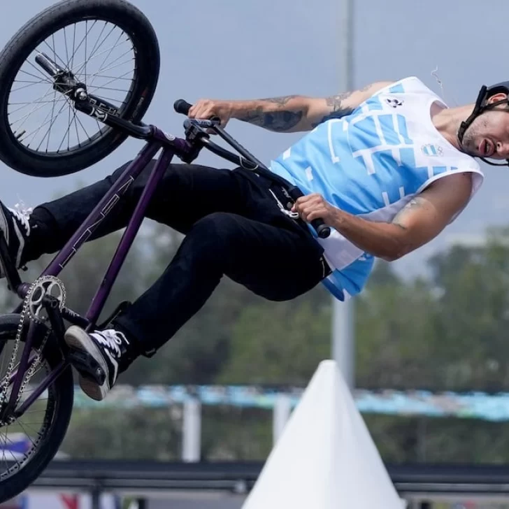 El argentino José “Maligno” Torres se metió en la final de BMX en los Juegos Olímpicos