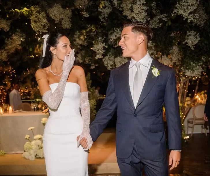 El motivo por el que Paulo Dybala y Oriana Sabatini dejaron una silla vacía en su boda: “Fue una forma de invocarlo…”