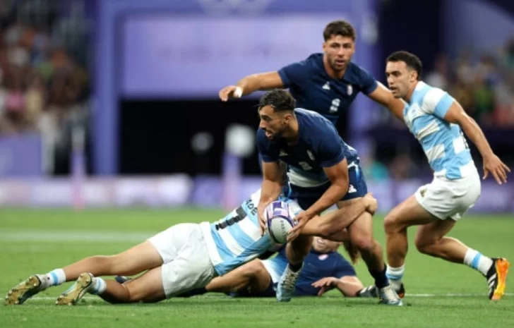 Los Pumas 7s cayeron ante Francia en los Juegos Olímpicos 2024