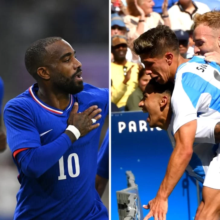 Selección Argentina vs. Francia por los Juegos Olímpicos en cuartos: día, horario y donde ver el partido