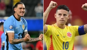 Uruguay vs. Colombia por la semifinal de la Copa América 2024: horario, TV y formaciones