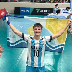 Con “Gonza” Pedernera, Argentina le ganó a Brasil y es campeón sudamericano de vóley