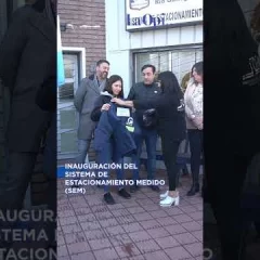 Así fue la inauguración del sistema de estacionamiento medido en Río Gallegos