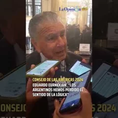 Eduardo Eurnekián: “Los argentinos hemos perdido el sentido de la lógica”