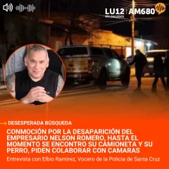 Rio Gallegos: continua la desesperada búsqueda del empresario Nelson Romero