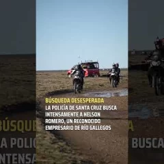 Amplían la búsqueda en Río Gallegos de Nelson Romero tras la detención de un joven de 30 años