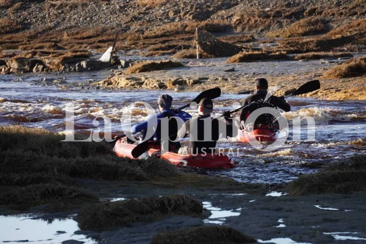 Buscan con kayaks en el Río Chico al empresario Nelson Ariel Romero: ¿Cómo sigue el operativo?