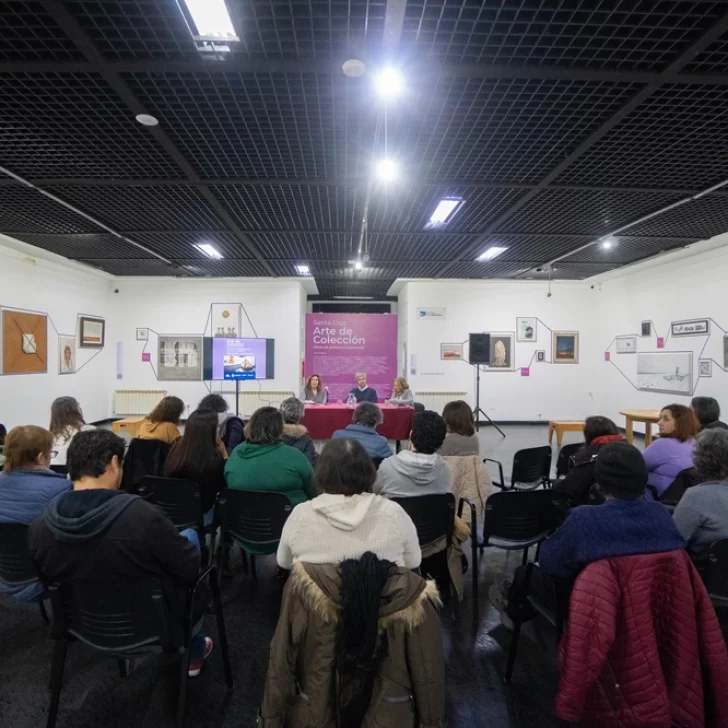 Gran participación en el conversatorio sobre coleccionismo de arte