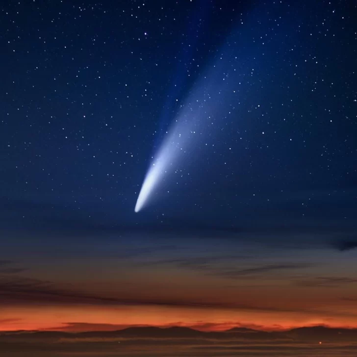 Cómo y cuándo ver el “cometa del siglo” que ya ilumina el cielo de la Patagonia