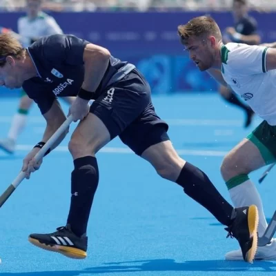 Hockey en los Juegos Olímpicos: Los Leones le ganaron a Irlanda y se metieron en cuartos 