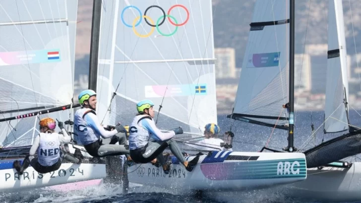 Vela: Mateo Majdalani y Eugenia Bosco están segundos en la tabla general y van por una medalla en los Juegos Olímpicos